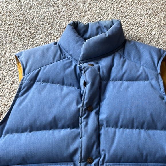 VTG 70’s Eddie Bauer Down Puffer Goose Down Insulated Quilted Vest Medium - Picture 2 of 9